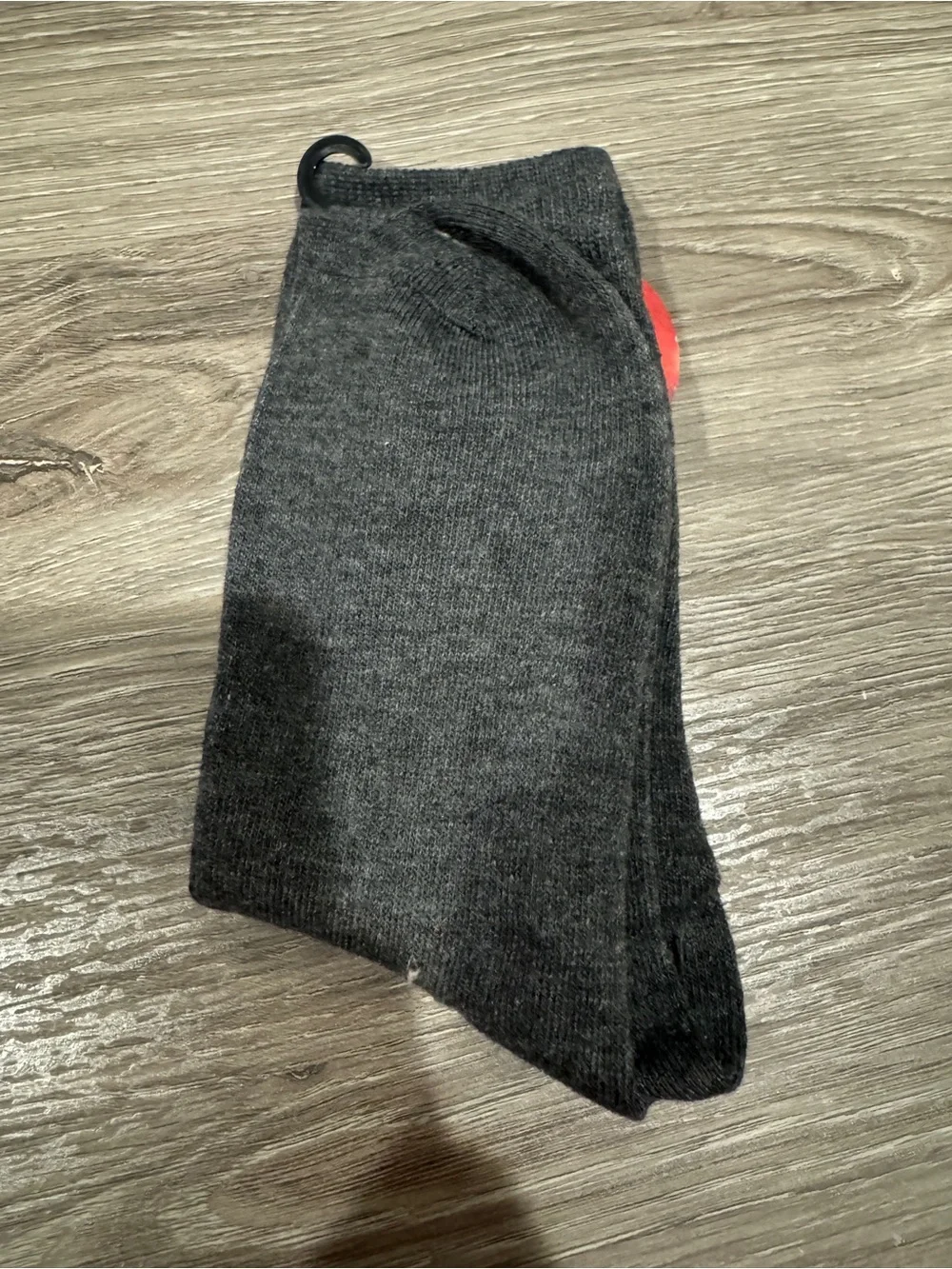 🎅 Santa Claus Graphic Holiday Women’s Gray Socks Size 9-11 - New With Tags